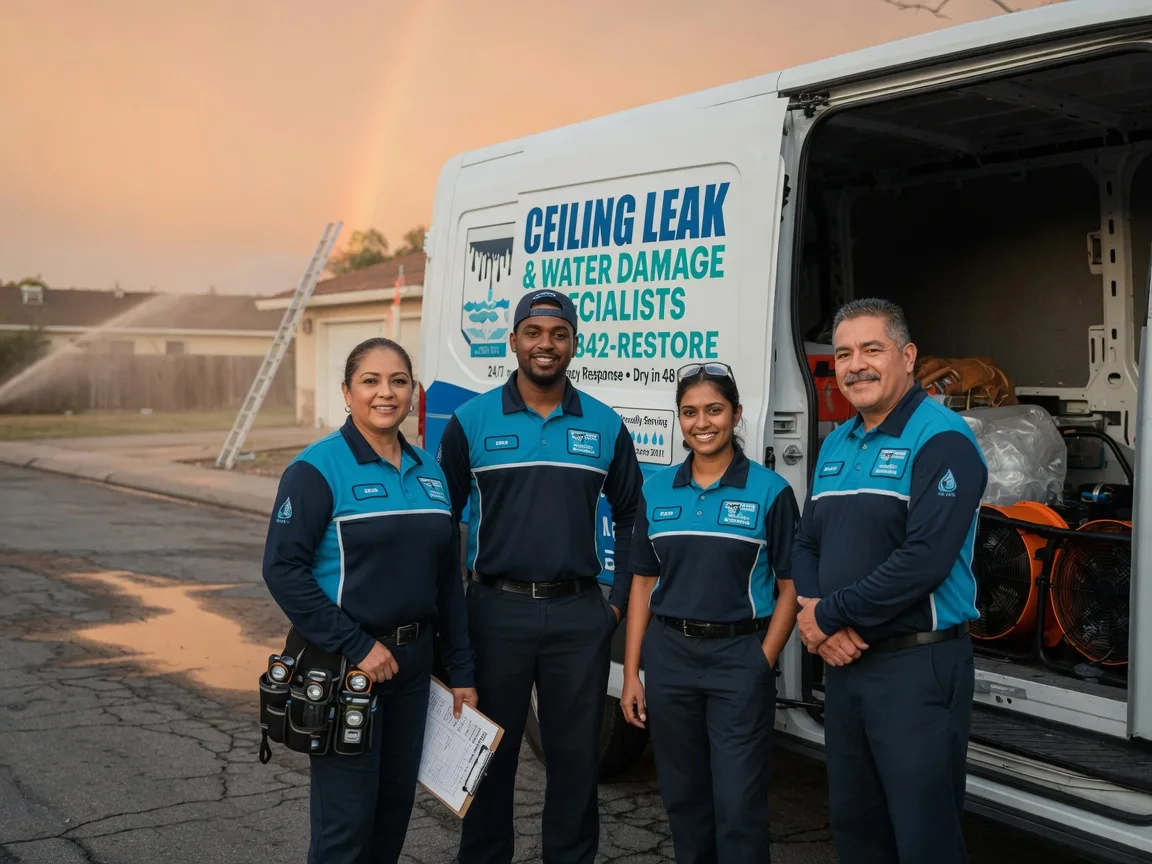 Ceiling Leak Cleanup company in West Columbia, WV
